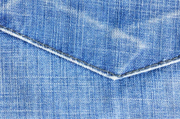 Textura de jeans muy detallada — Foto de Stock