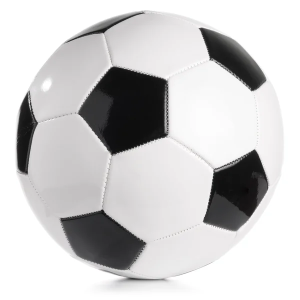 흰색 절연 축구 공 — 스톡 사진