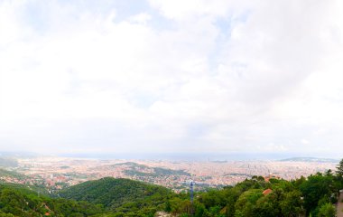 Barselona şehir manzaralı