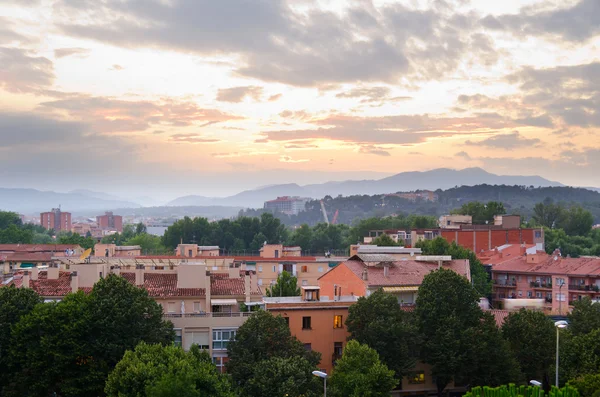 Girona vista da cidade — Fotografia de Stock