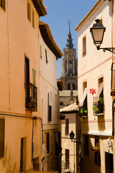 Toledo vista de rua — Fotografia de Stock