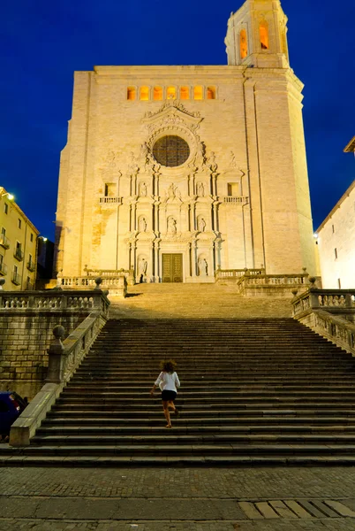 Kathedraal van Girona — Stockfoto