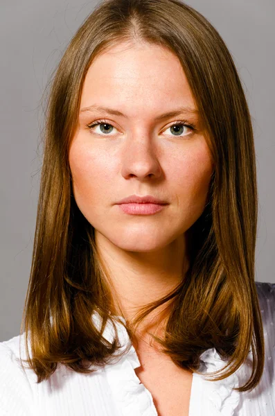 Młoda kobieta kaukaski — Zdjęcie stockowe