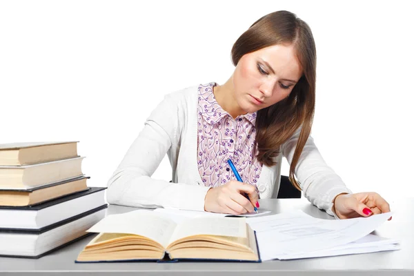 Mujer estudiante joven —  Fotos de Stock