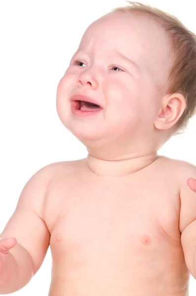 작은 아기는 울으십시오 — 스톡 사진