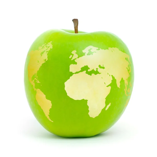 World apple — Stock Photo, Image