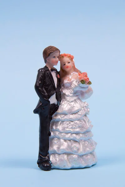 stock image Wedding figurines