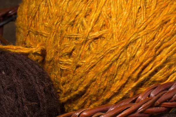 Wool yarn for knitting — Stock Photo, Image