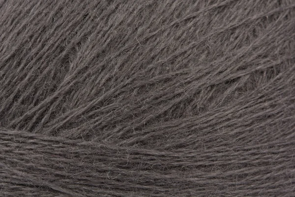Madeja de hilo de lana gris —  Fotos de Stock