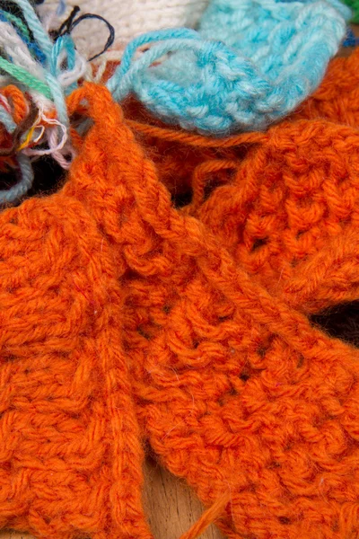 Amostras de projetos para tricotando — Fotografia de Stock