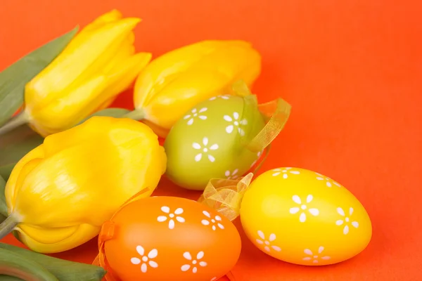 Telur Paskah berwarna — Stok Foto