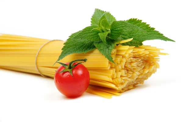 Tomaat en pasta — Stockfoto