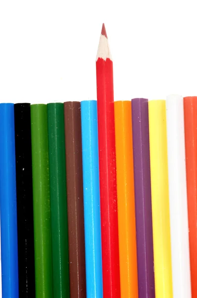 Zestaw ołówków z bliska — Zdjęcie stockowe