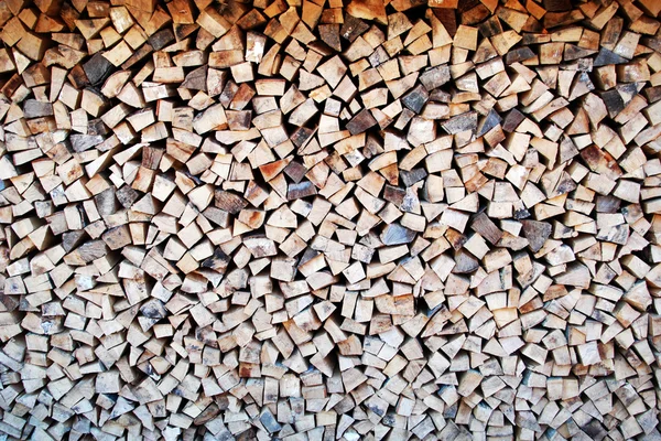 Drewno kominkowe w kupie — Zdjęcie stockowe