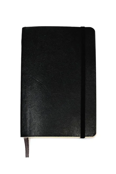 Black notebook — Stock Photo, Image