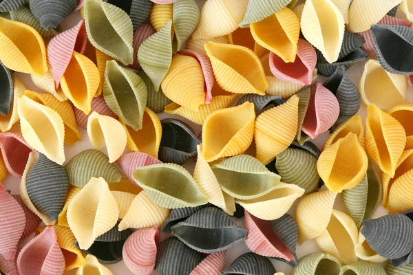 Colorfull pasta schelpen — Stockfoto