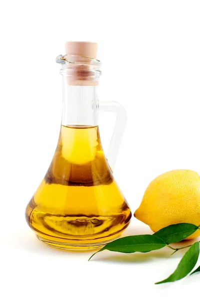 Olie en citroen — Stockfoto