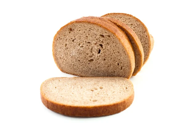 Slice of brown bread — Stock Photo, Image