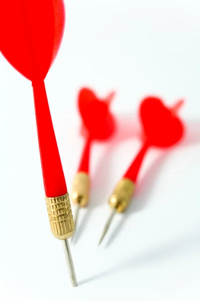 Red darts — Stock Photo, Image