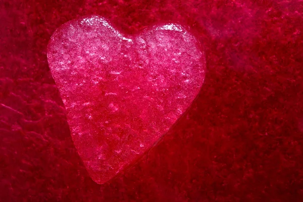 Coração roxo — Fotografia de Stock