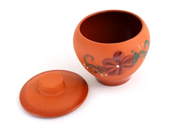 Orange pot — Stock Photo, Image