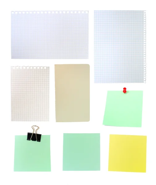 Set of papers — Stock Photo, Image