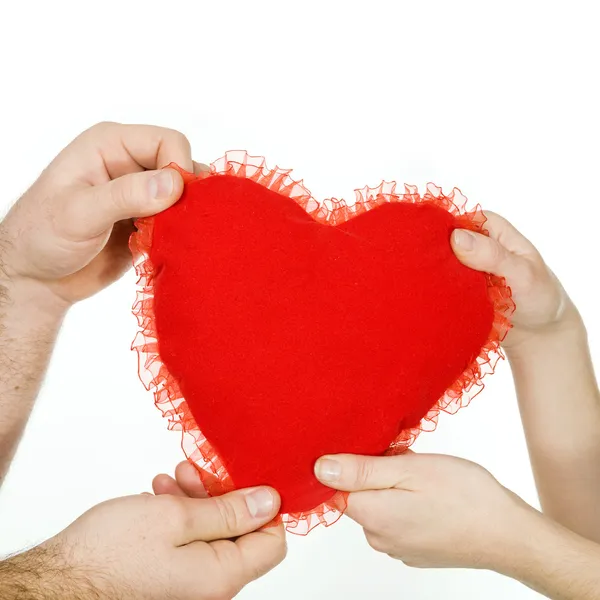 Big red heart — Stock Photo, Image