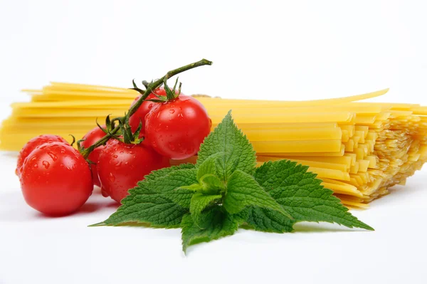 Tomato and pasta — Stock Photo, Image