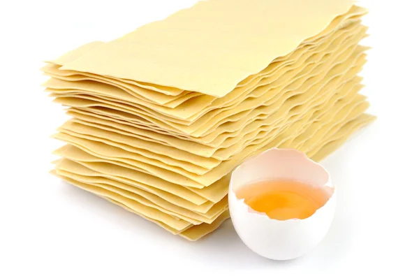 Lasagne a vejce — Stock fotografie