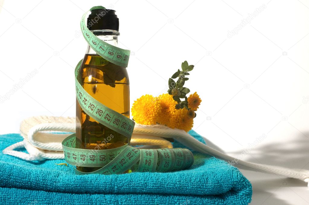 Oil and towel