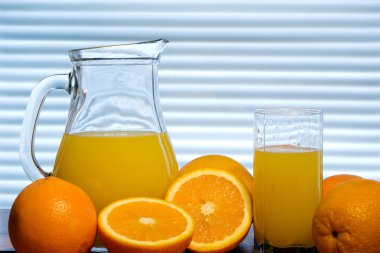 Orange juice clipart