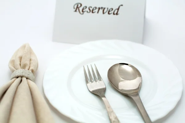 Reserved — Stock Photo, Image