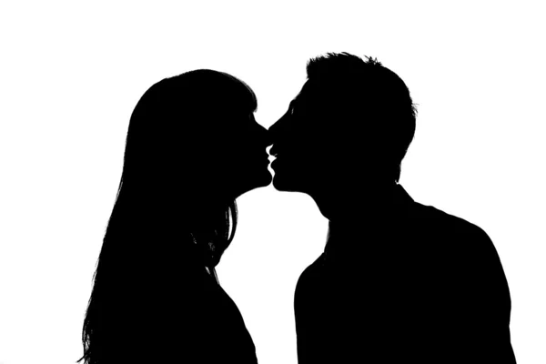 Kissing — Stock Photo, Image