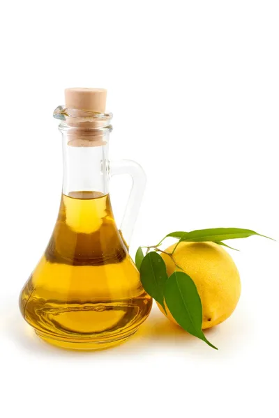 Olej a citron — Stock fotografie