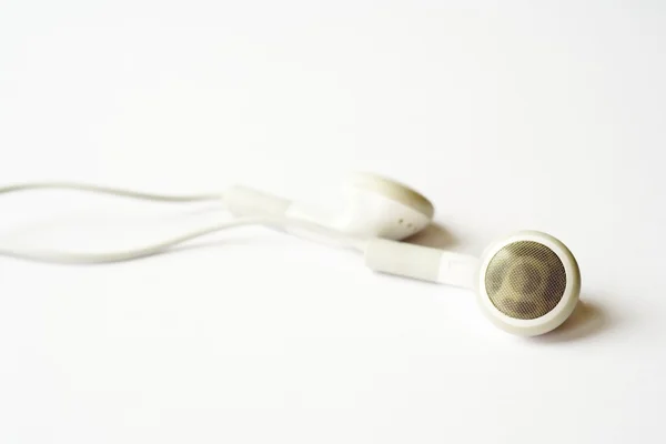 White headphones — Stock Photo, Image
