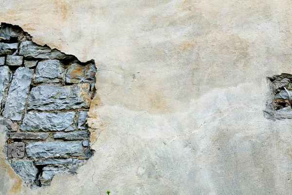 Eski gri duvar — Stok fotoğraf