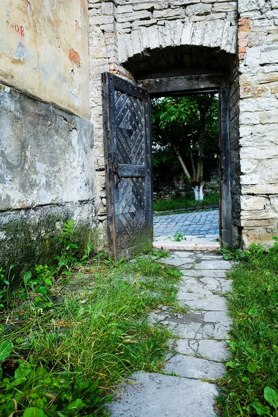Tür zur Festung — Stockfoto