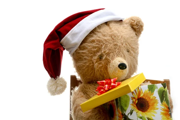 Toy with gift — Stock Photo, Image
