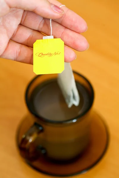 Bolsa de té — Foto de Stock