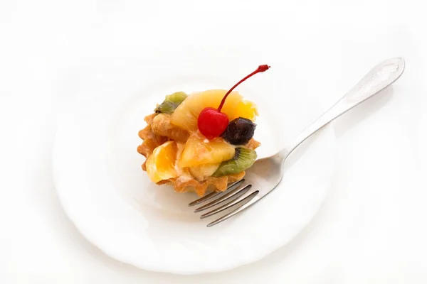 stock image Cake on plate