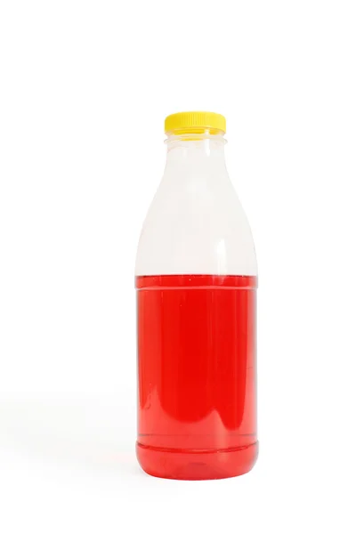 Μπουκάλι με κόκκινο περιεχόμενο — Φωτογραφία Αρχείου