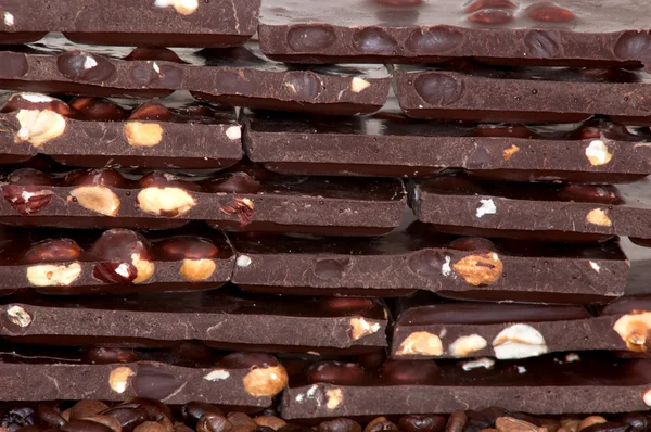 Barras de chocolate — Fotografia de Stock