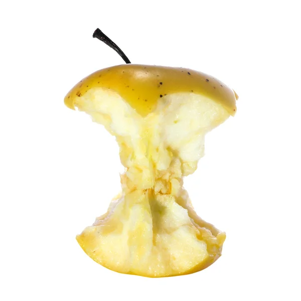 Eaten apple — Stock Photo, Image