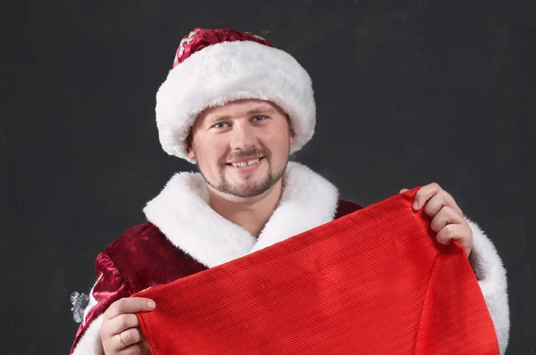 Smiling Santa Claus — Stock Photo, Image