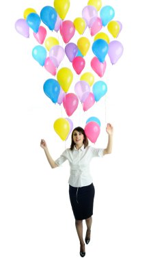 kadın doğum günü balonları