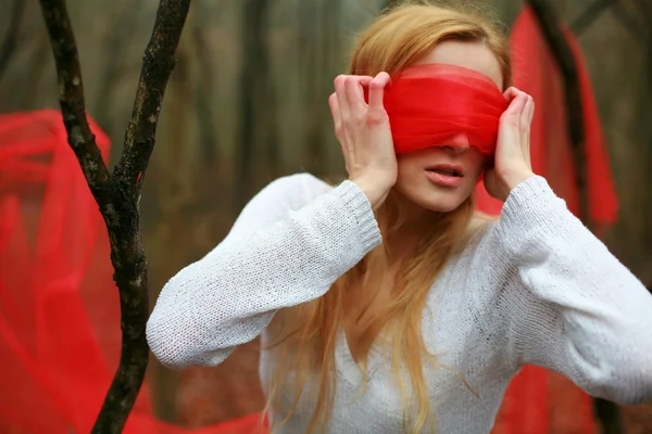 Blindfold — Stock Photo, Image