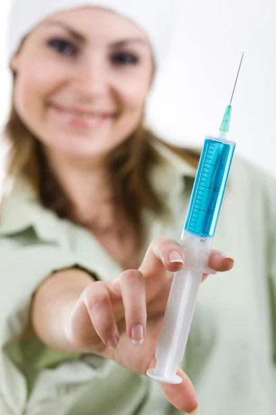 Mode met injectie — Stockfoto