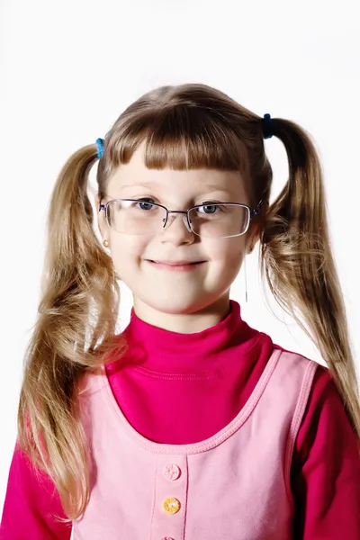 Девушка в очках — стоковое фото