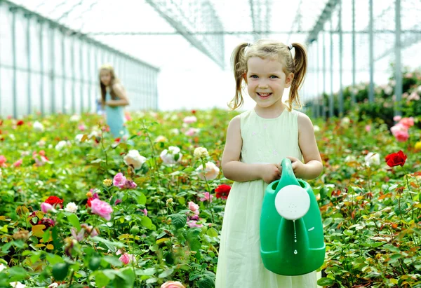 Little gardener — Stock Photo, Image