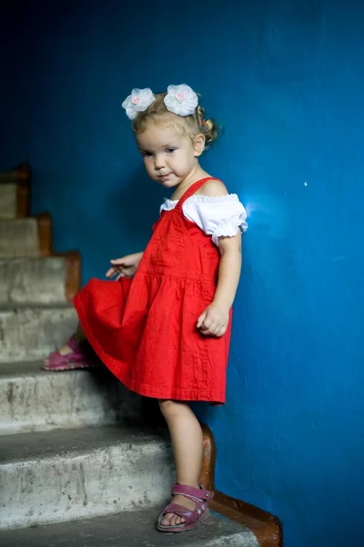 Bambina. — Foto Stock